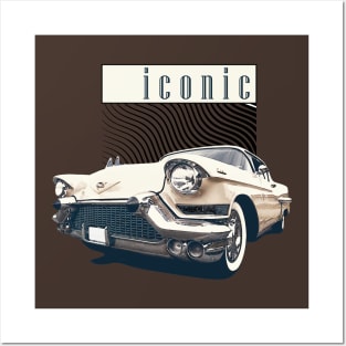 Iconic car Posters and Art